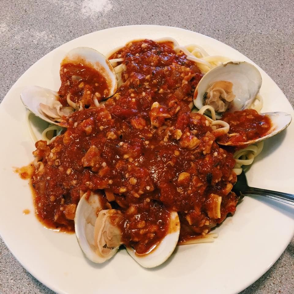 Linguine with Red Clam Sauce