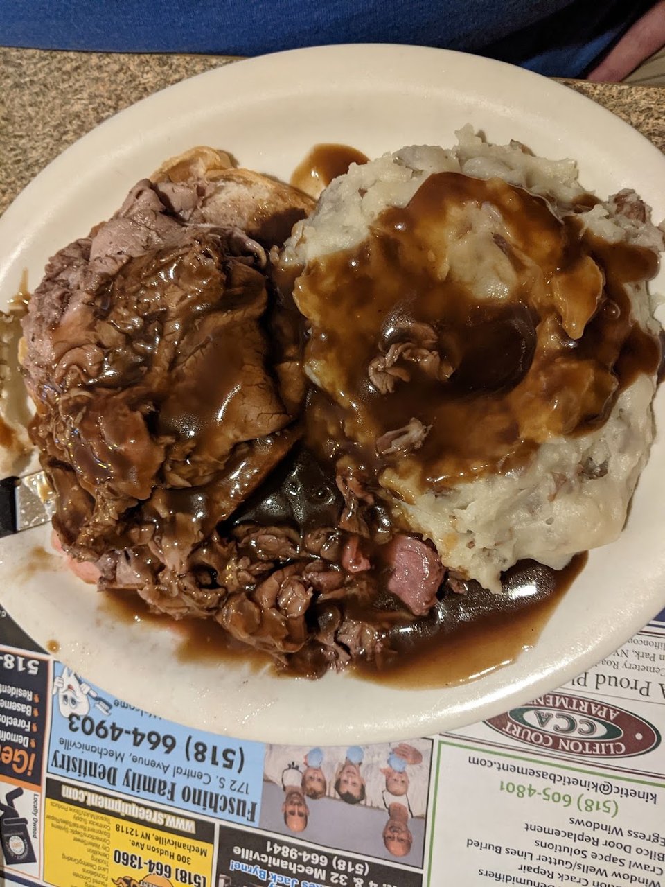 Roast Beef with Potato & Gravy